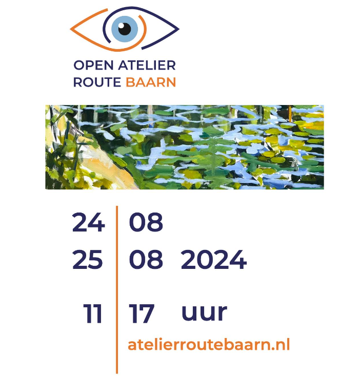 Over iets meer dan een maand is het weer zover: de Open Atelierroute Baarn.